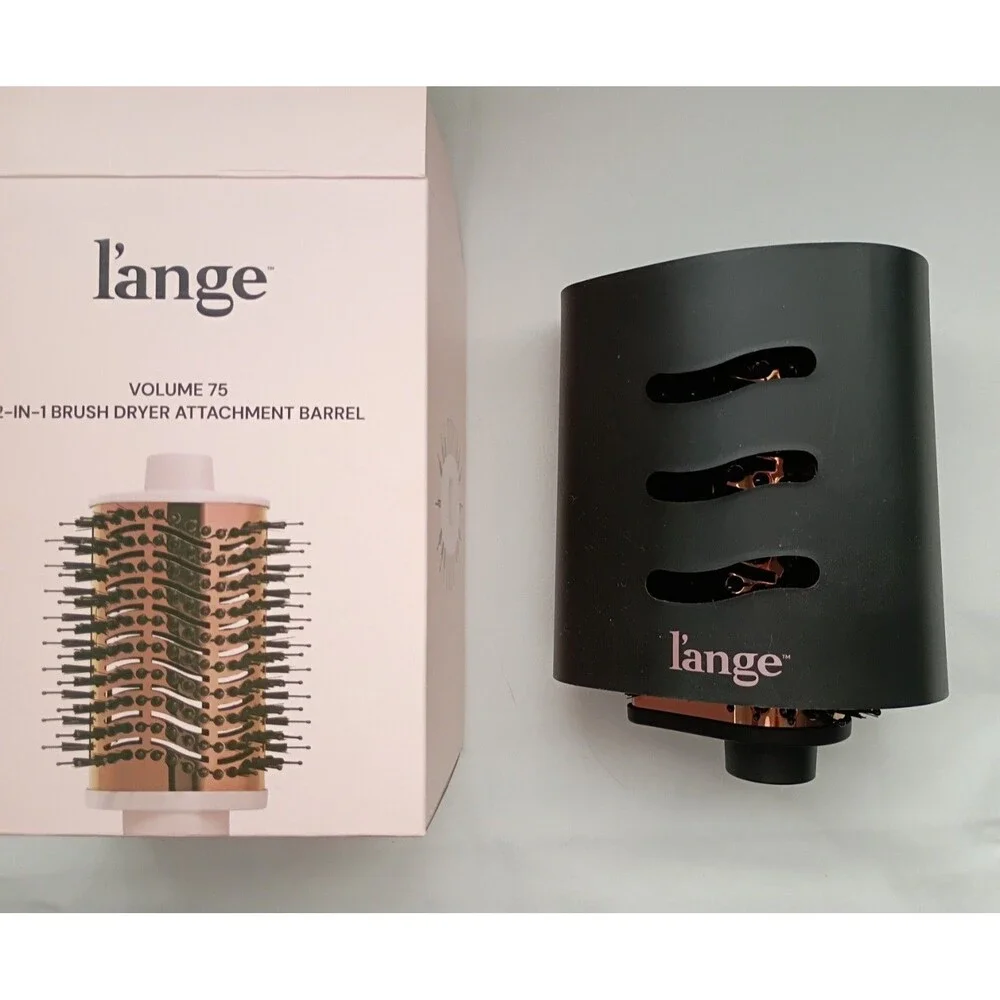 Lange L'ange High Volume 75mm 2-in-1 Brush Dryer Attachment Barrel Tear Drop